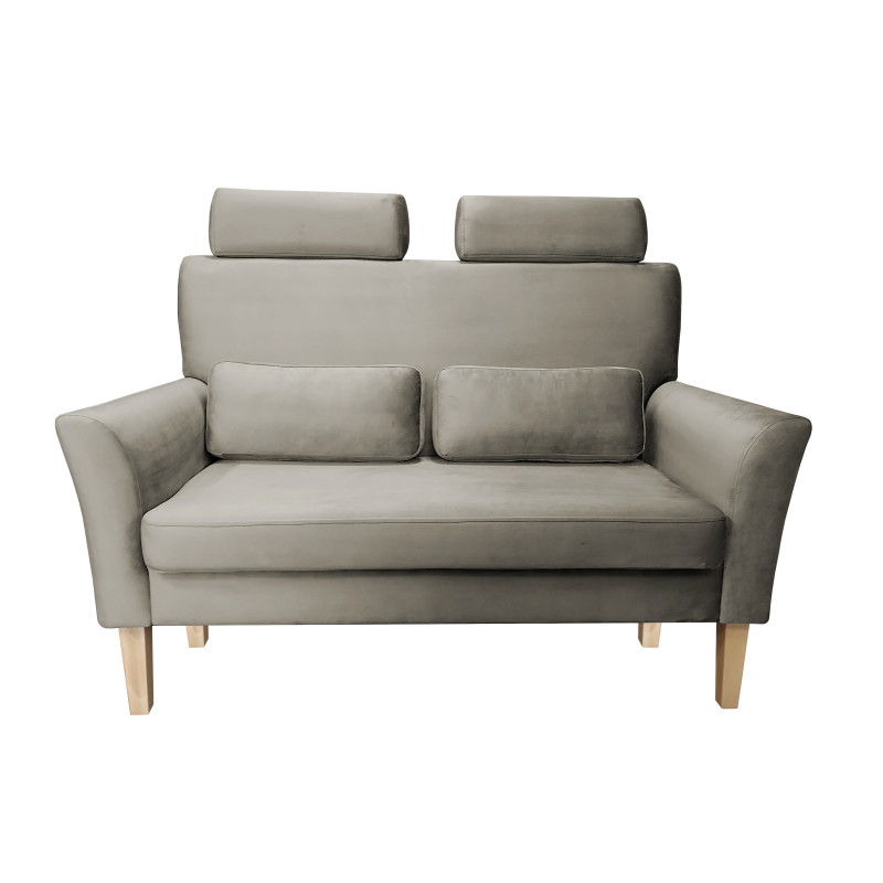 Sofa DENVER nogi buk MG09 – szaro-beżowa