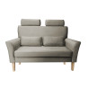 Sofa DENVER nogi buk MG09 – szaro-beżowa