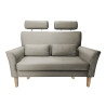 Sofa DENVER nogi buk MG09 – szaro-beżowa