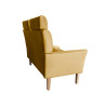 Sofa DENVER nogi buk MG15 - miodowy, velvet