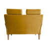 Sofa DENVER nogi buk MG15 - miodowy, velvet