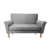 Sofa DENVER nogi buk MG17 - szary velvet