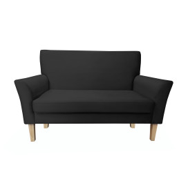 Sofa DENVER nogi buk MG19 – czarny velvet