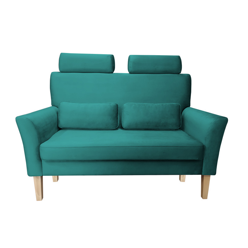 Sofa DENVER nogi buk MG20 turkusowy