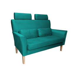 Sofa DENVER nogi buk MG20 turkusowy