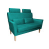 Sofa DENVER nogi buk MG20 turkusowy
