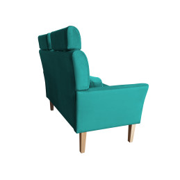 Sofa DENVER nogi buk MG20 turkusowy
