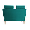Sofa DENVER nogi buk MG20 turkusowy