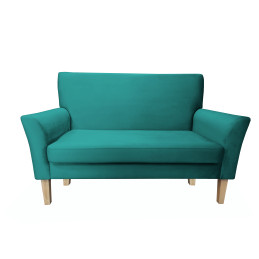 Sofa DENVER nogi buk MG20 turkusowy