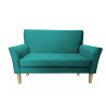 Sofa DENVER nogi buk MG20 turkusowy