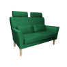 Sofa DENVER nogi buk MG25 - zieleń butelkowa