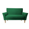Sofa DENVER nogi buk MG25 - zieleń butelkowa