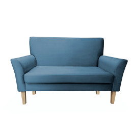 Sofa DENVER 2-osobowa - nogi buk, tkanina Velvet
