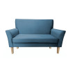Sofa DENVER 2-osobowa - nogi buk, tkanina Velvet