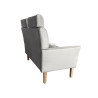 Sofa DENVER nogi buk MG39 jasny szary