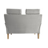 Sofa DENVER nogi buk MG39 jasny szary