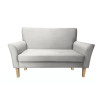 Sofa DENVER nogi buk MG39 jasny szary
