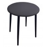 Taboret TRIX D23 szary na czarnej podstawie – elegancja i styl