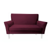 Sofa DENVER 2-osobowa nogi białe Magic Velvet
