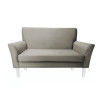 Sofa DENVER nogi białe MG09 – szary/beż, velvet