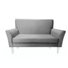 Sofa DENVER szara z białymi nogami MG17