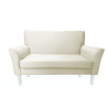 Sofa DENVER kremowa z białymi nogami MG50