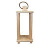 copy of Lampion drewniany latarnia 38cm uchwyt baza pod stroik dekoracja opalany