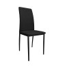 Krzesło ALAN tapicerowane czarny stelaż Sawana 14 – stylowe