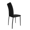 Krzesło ALAN tapicerowane czarny stelaż Sawana 14 – stylowe