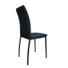 Krzesło ALAN tapicerowane czarny stelaż Sawana 80 – styl
