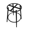 Hoker krzesło barowe Ben podstawa czarna MG16