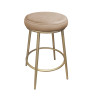 Hoker krzesło barowe Ben podstawa złota MG06