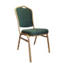 Krzesło Vega bankietowe złote Alto Zielony – elegancja i styl