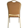 Krzesło Vega bankietowe złote Berit Brąz – elegancja i styl