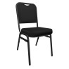 Krzesło Marco bankietowe konferencyjne czarny stelaż MG19