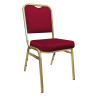 Krzesło Marco bankietowe konferencyjne stelaż złoty MG31