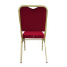 Krzesło Marco bankietowe konferencyjne stelaż złoty MG31