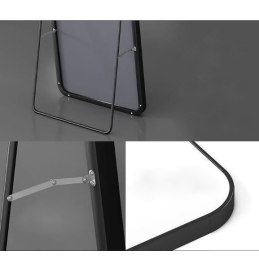 Lustro podłogowe ZJ-02 czarne – wolnostojące 165x50 cm