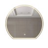 Lustro LED FI60 X02 – łazienkowe okrągłe z podświetleniem