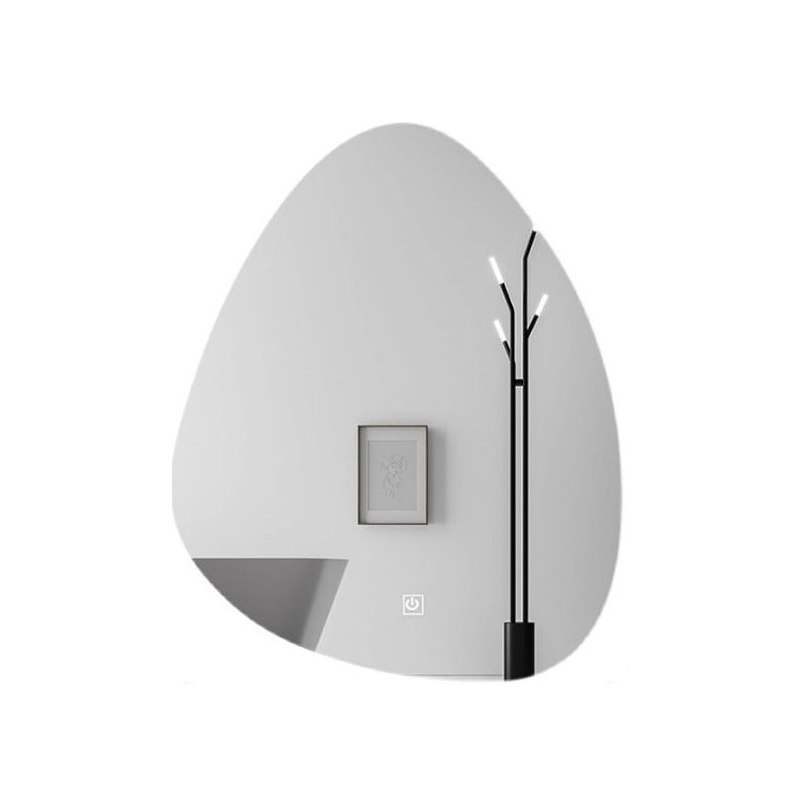 Lustro LED 40x60 S01 – łazienkowe z podświetleniem dotykowe