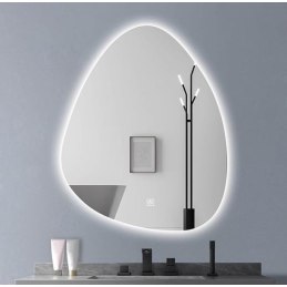 Lustro LED 40x60 S01 – łazienkowe z podświetleniem dotykowe