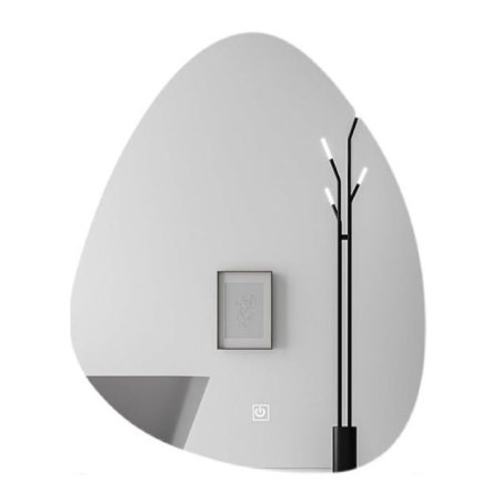 Lustro LED łezka 50x70 z włącznikiem dotykowym