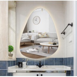 Lustro LED 50x70 S01 – łazienkowe z podświetleniem dotykowe