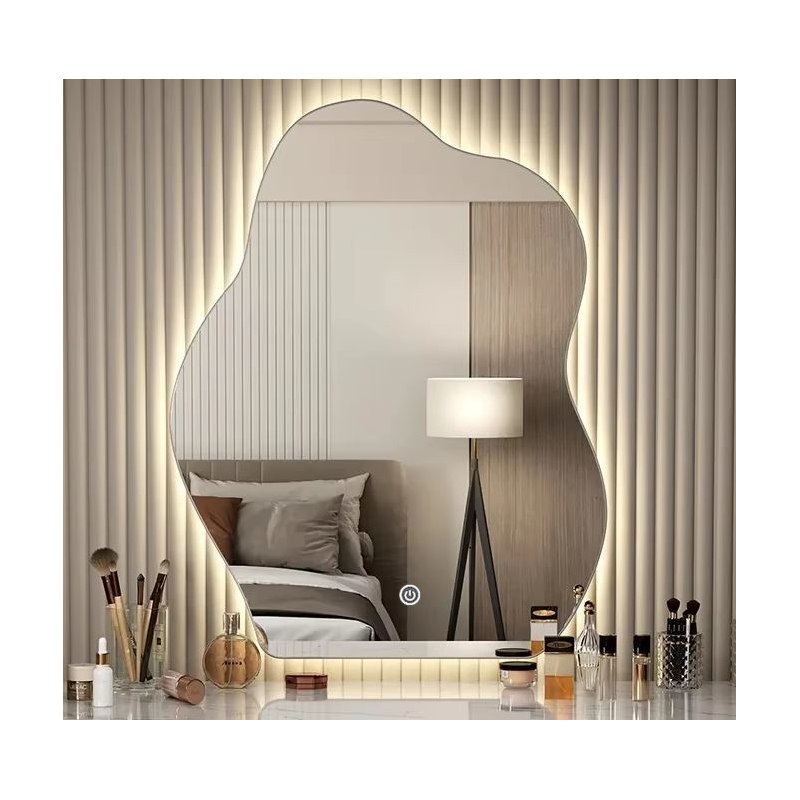 Lustro LED 50x70 YU01 – łazienkowe z podświetleniem dotykowe