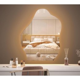 Lustro LED 50x70 YU01 – łazienkowe z podświetleniem dotykowe