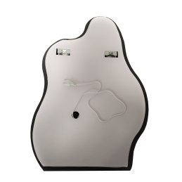 Lustro LED 50x70 YU01 – łazienkowe z podświetleniem dotykowe