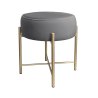 Taboret Pola BL14 – złota metalowa noga, styl i wygoda