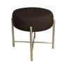 Taboret Pola MG05 – złota metalowa noga, elegancki styl