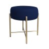 Taboret Pola MG16 – złota metalowa noga, elegancki styl