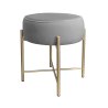 Taboret Pola MG17 – złota metalowa noga, styl i wygoda